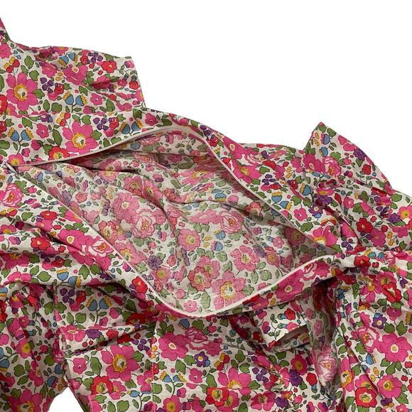 NWT The Vampire's Wife CryBaby Dress - Liberty Fabrics Betsy Linen In Pink UK 12 - Picture 13 of 16